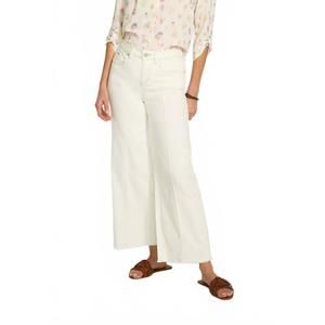 NEW FDJ olivia wide ankle denim jean in ivory